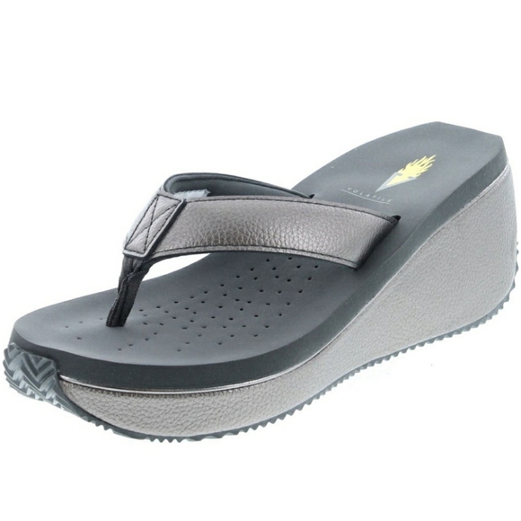 Volatile Paiges Thong Wedge Sandal